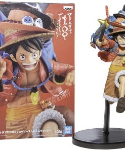Banpresto One Piece Three Brothers 2 Monkey D. Luffy Figure