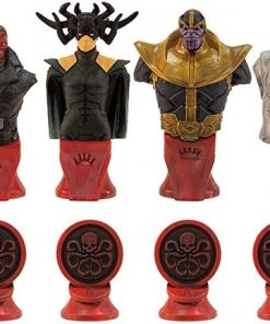 USAopoly Marvel Super Heroes & Villains Chess Set 10 USAopoly Marvel Super Heroes & Villains Chess Set