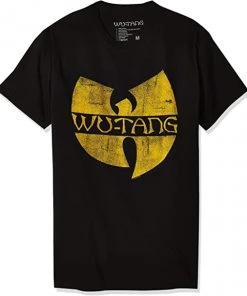 Merch Traffic T-shirts Wu-Tang Clan - Classic Yellow Logo T-Shirt