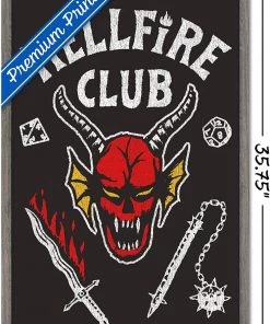 Trends International Netflix Stranger Things: Season 4 - Hellfire Club Wall Poster