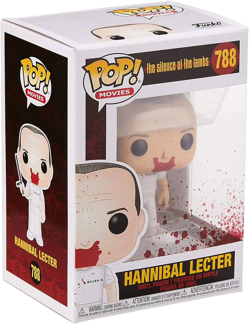 Funko POP Movies: Silence Of Lambs, Hannibal Lecter "Bloody Version" 5 Funko POP Movies: Silence Of Lambs, Hannibal Lecter "Bloody Version"