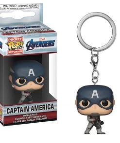 Funko Marvel: Avengers Endgame - Captain America POP Keychain