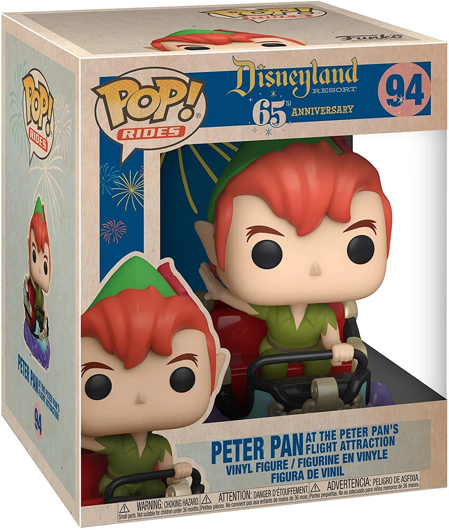 Funko Pop! Ride: Disney 65th - Peter & Flight Car 3 Funko Pop! Ride: Disney 65th - Peter & Flight Car