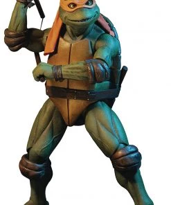 NECA Teenage Mutant Ninja Turtles (1990 Movie) Michelangelo 1/4 Scale Action Figure