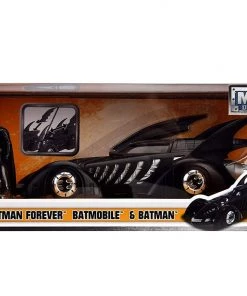 Toy Wonders Toys DC Comics 1995 Forever: Batmobile With Batman Metals Die-Cast Vehicle With Figure (2 Piece)