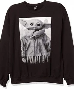 FifthSun Star Wars The Mandalorian Only One Fleece Crew Sweater Disney