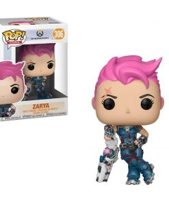 Funko Pop Games: Overwatch-Zarya, Multicolor