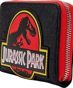 Loungefly Jurassic Park Logo Faux Leather Wallet