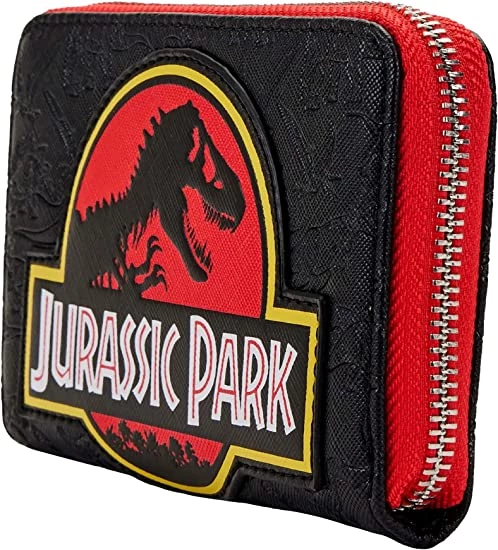 Loungefly Jurassic Park Logo Faux Leather Wallet 4 Loungefly Jurassic Park Logo Faux Leather Wallet