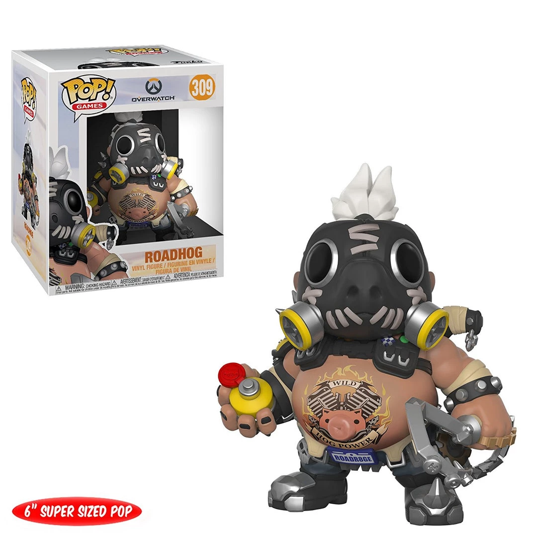 Funko Games: Overwatch-6" Road Hog 6" Roadhog 4 Funko Games: Overwatch-6" Road Hog 6" Roadhog