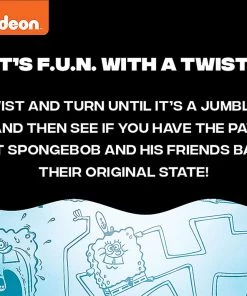 USAopoly SpongeBob SquarePants Rubik's Cube Games