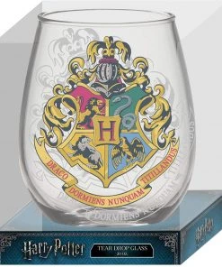 Silver Buffalo Harry Potter Hogwarts Crest Shadow 20oz Stemless Class Boxed 5 Silver Buffalo Harry Potter Hogwarts Crest Shadow 20oz Stemless Class Boxed