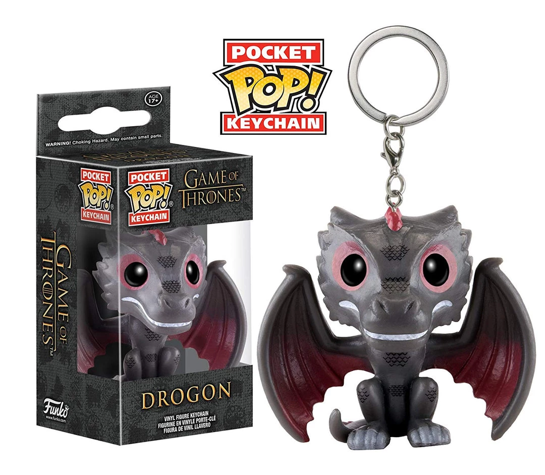 Funko Game Of Thrones - Drogon Pop Keychain 3 Funko Game Of Thrones - Drogon Pop Keychain