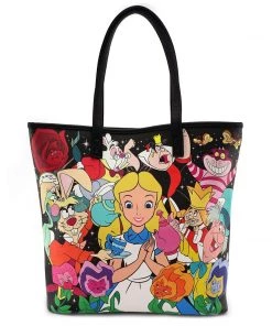 Loungefly Disney Alice Character Print Tote Bag