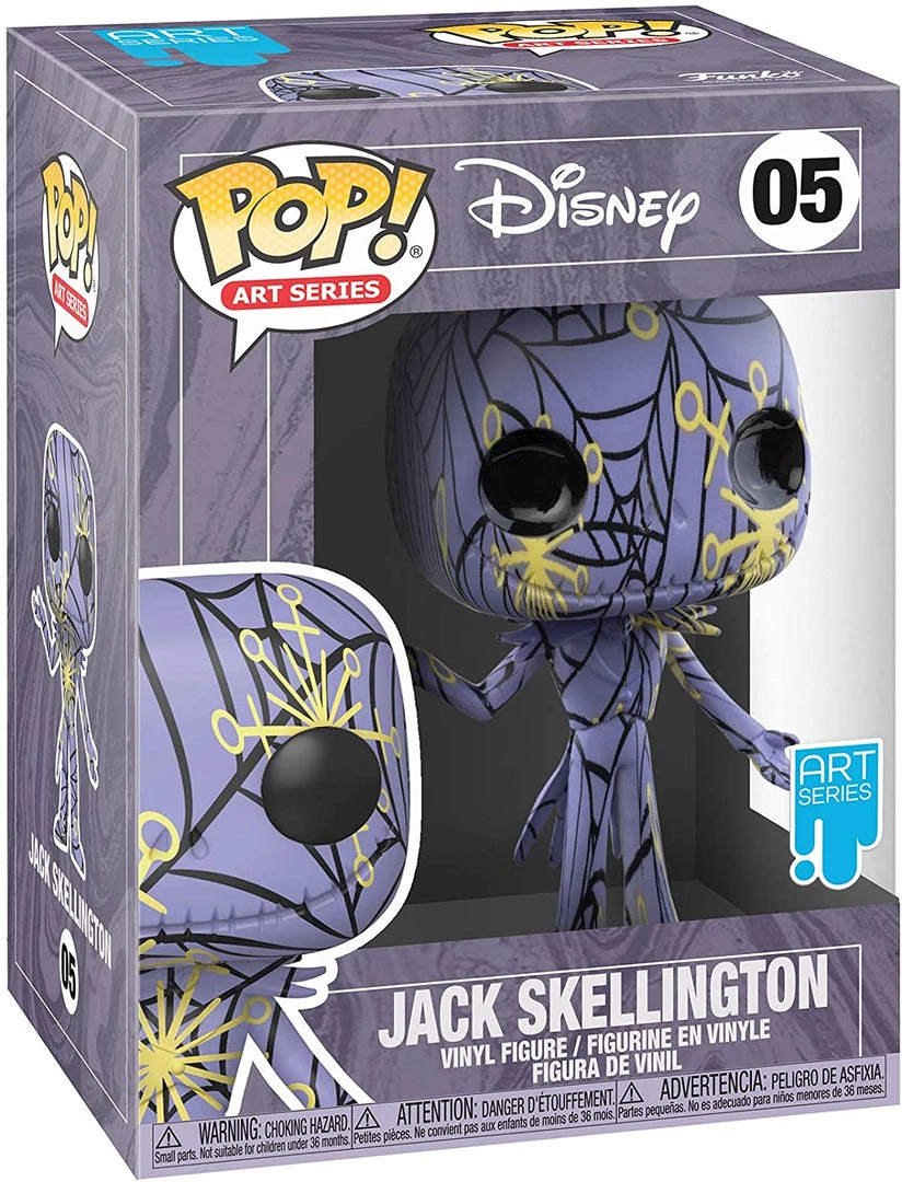 Funko POP! Disney: The Nightmare Before Christmas - Jack Skellington (Artist's Series) Funko Pops! 4 Funko POP! Disney: The Nightmare Before Christmas - Jack Skellington (Artist's Series) Funko Pops!