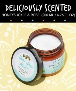 Paladone Friends TV Show Body Butter 200 Ml - Honeysuckle And Rose Scented