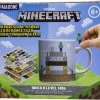 Paladone Minecraft Build A Level Ceramic Mug With 4 Sticker Sheets