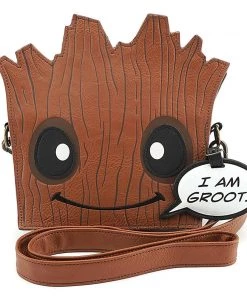 Loungefly Marvel Guardians Of The Galaxy Groot Crossbody Bag