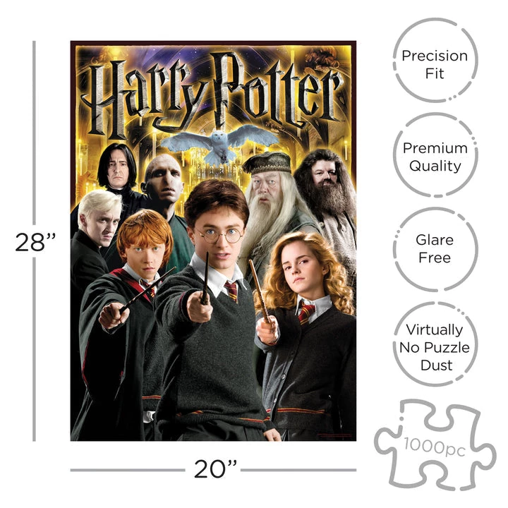 NMR Harry Potter - Collage 1000 Piece Jigsaw Puzzle 4 NMR Harry Potter - Collage 1000 Piece Jigsaw Puzzle