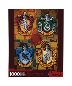 NMR Harry Potter - Crests 1000 Piece Jigsaw Puzzle