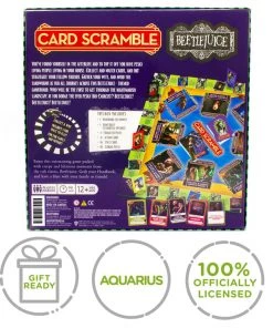 NMR Beetlejuice Card Scramble Board Game 9 NMR Beetlejuice Card Scramble Board Game