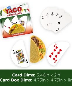 NMR Games Taco Playing Cards 6 NMR Games Taco Playing Cards