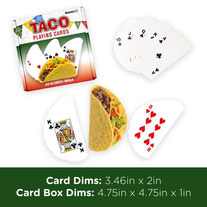 NMR Games Taco Playing Cards 4 NMR Games Taco Playing Cards