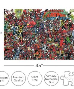 NMR Marvel Comics - Deadpool 3000 Piece Jigsaw Puzzle