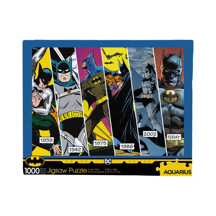 NMR DC Comics Batman Timeline 1000 Piece Jigsaw Puzzle 3 NMR DC Comics Batman Timeline 1000 Piece Jigsaw Puzzle