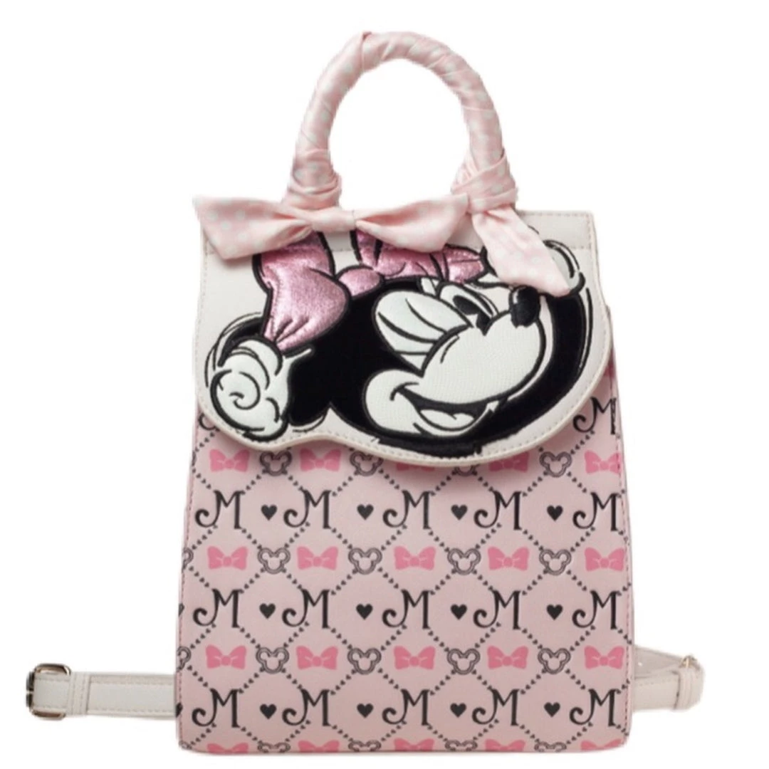 Danielle Nicole Minnie Mouse Monogram Backpack 3 Danielle Nicole Minnie Mouse Monogram Backpack