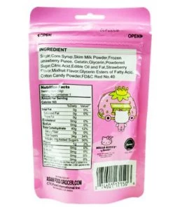 Asian Food Grocer Hello Kitty Chewy Candy Strawberry Flavor 50g Anime