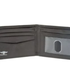 Buckle-Down Rick And Morty Pose Blocks Black + Blue Bi-Fold Wallet