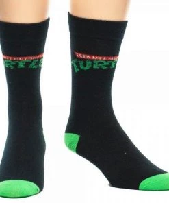 Bioworld Teenage Mutant Ninja Turtles Logo Crew Socks Movies 7 Bioworld Teenage Mutant Ninja Turtles Logo Crew Socks Movies