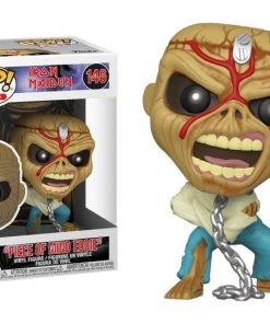 Funko- Pop Rocks: Iron Maiden-Piece Of Mind (Skeleton Eddie) Funko Pops!