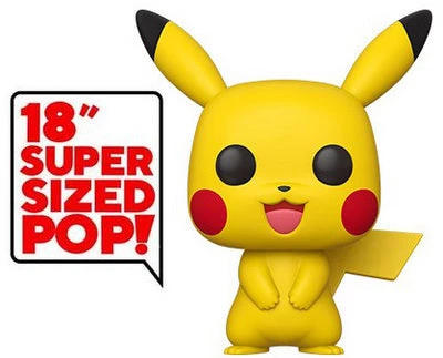 Funko Pop! Games: Pokemon - 18" Pikachu Vinyl Figure 3 Funko Pop! Games: Pokemon - 18" Pikachu Vinyl Figure
