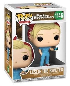 Funko Pop! TV Parks And Recreation Leslie The Riveter Vinyl Pop Figure Funko Pops!
