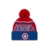 New Era Marvel Captain America Knit Hat Jumbo Cheer Knit Hat