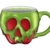Silver Buffalo Disney Villains Poison Apple Electroplate Ceramic 3D Sculpted Mug