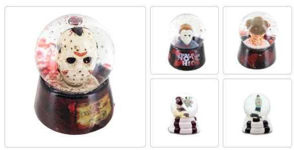 Silver Buffalo Halloween Horror Movies Snow Globe 2 Inch 3 Silver Buffalo Halloween Horror Movies Snow Globe 2 Inch