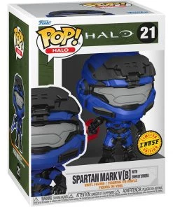 Funko Pops! Funko POP! Games: Halo Infinite Mark V With Blue Energy Sword Vinyl Figure 9 Funko Pops! Funko POP! Games: Halo Infinite Mark V With Blue Energy Sword Vinyl Figure
