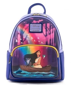Loungefly Disney Pocahontas Just Around The River Bend Mini-Backpack