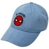 Danielle Nicole Spider Man Marvel Spiderman Be Amazing Heavy Wash Denim Hat