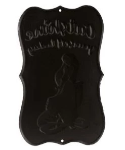 Open Road Brands Rapunzel Outshine Yourself Embossed Tin Sign Disney