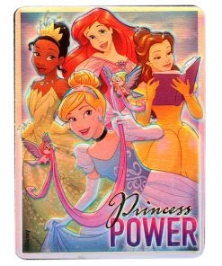 Open Road Brands Disney Princess Power Embossed Tin Magnet