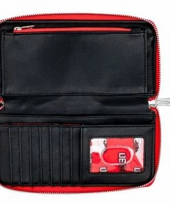 Loungefly Marvel Comics Deadpool 30th Anniversary Zip Clutch Wallet