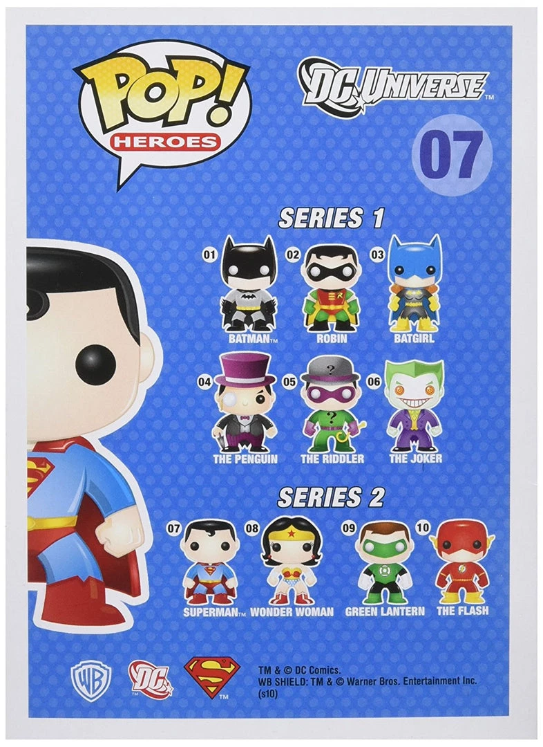 Funko DC Universe: Superman POP Heroes Vinyl Figure 5 Funko DC Universe: Superman POP Heroes Vinyl Figure