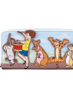 Loungefly Winnie The Pooh 95th Anniversary Celebration Parade Zip-Around Wallet