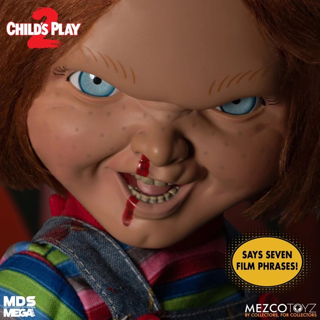 Mezco Child's Play 2: Talking Menacing Chucky Figure Movies 6 Mezco Child's Play 2: Talking Menacing Chucky Figure Movies