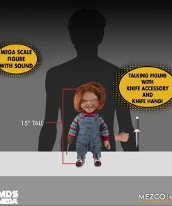 Mezco Child's Play 2: Talking Menacing Chucky Figure Movies 11 Mezco Child's Play 2: Talking Menacing Chucky Figure Movies