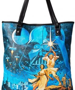 Loungefly Star Wars Luke And Leia Tote Shoulder Bag